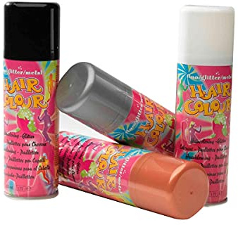 Sibel Metallic Hair Colour Spray, Gold, 0.174989 kg