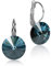 LUISIA® Ohrringe Rivoli mit Kristallen von Swarovski® - 14 mm Montana/Ozeanblau