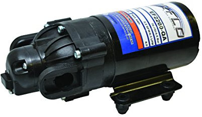 Everflo EF2200-QA-BOX Pompe à membrane 12 V 2,2 GPM - Port de fixation rapide