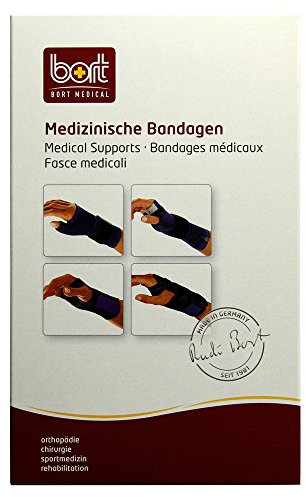 bort bort 103300 Handgelenkstütze mit Alu-Schiene, rechts large, beige