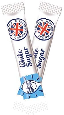 100 Silverspoon White Sugar Stick Sachets