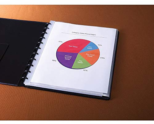 Staples® Arc Notebook Top Loading Sheet Protectors, Heavyweight, Clear, Letter-size, 3.3 mil, 25/Pk by Staples