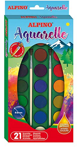 Alpino Assortiment d’aquarelles (réf. Aq000002)