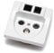 Danitech Steckdose Signal TV/Radio/SAT/RJ-45 RJ 45 LAN/RJ-11 RJ11 Telefon