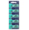 SOFMORE™ Sony 377 SR626SW Uhrenbatterie Knopfzelle Silber Oxiden Box Einzelhandel Karte Blister (5 Stück)