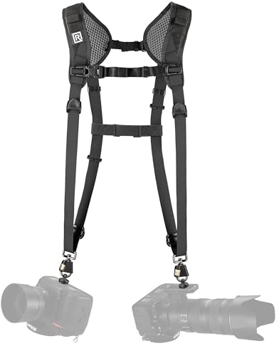 Blackrapid Double Slim Breathe Geschirr mit Doppelschultern