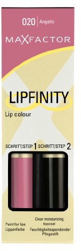 Lipfinity Lipstick by Max Factor Angelic 20