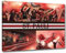 Ultras St. Pauli, Bild auf Leinwand XL, fertig gerahmt, 80 x 60 cm