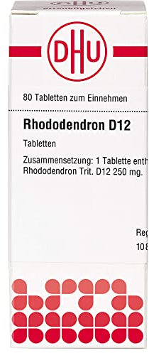Rhododendron D12 DHU Tabletten, 80 St. Tabletten
