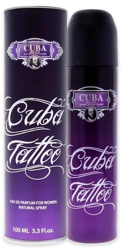 Cuba Cuba Tattoo for Women 3.3 oz EDP Spray