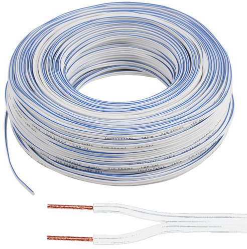 Loops 50M Speaker Cable - 0.5MM 20 AWG 33 Strand - Car HiFi Audio Wire Reel CCA Loud