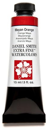 Daniel Smith Watercolour 15ml Tube (S3) - Mayan Orange (0216)