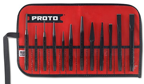Stanley Proto J2S2 Proto Meißel- und Durchtreiber-Set, 12-teilig