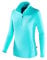Black Crevice Damen Fleece Skirolli, blau/weiß, 42
