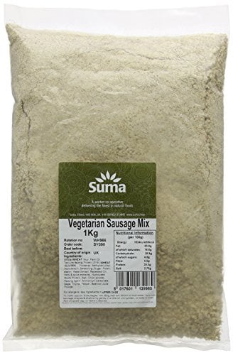 Suma Bagged Down Vegetarian Sausage Mix 1 kg (Pack of 1)