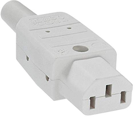 Bachmann Kaltgerätedose Schutzkontakt, 915270,Weiß