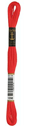 Anchor Sticktwist, 4635000-01098, Farbe:1098, Stickgarne