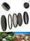 Digital Slim Filter Komplettset Pro für 37mm Objektive - Slim UV MC Pro II - Slim Zirkular Polfilter - Slim ND64 Neutral Graufilter + Bonus