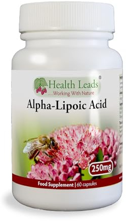 Alpha Lipoic Acid 250mg x 60 Capsules (100% Additive Free Supplements)