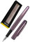 Online Eleganza Fountain Pen I Color: Bordeaux I Iridium Nib Size Medium I Metal Clip I Includes Ink Cartridge I Fountain-Pen for Standard Ink Cartridges Or Converter I In Gift Box