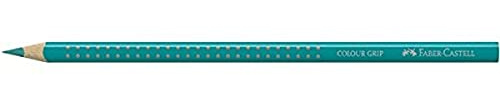 Faber Castell 112456 Buntstift Colour GRIP, Kobaltgrün