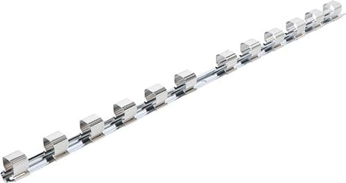 BGS 3460 | Aufsteckschiene mit 12 Clips | 20 mm (3/4)