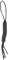 Mnixy Lanière de Couteau en Paracord(corde de parachute) Tissage Carrée Noir -Décoration de Couteau,Lampe de poche, Porte-clés,etc.