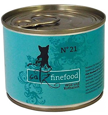 Catz finefood No. 21 Wild und Rotbarsch (6 x 200g)