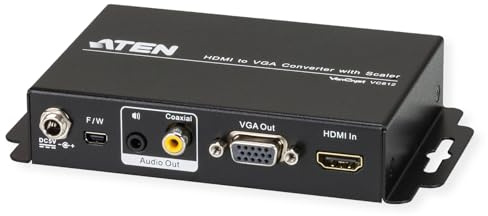 Aten VC812-AT-G Konverter (HDMI auf VGA), schwarz