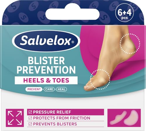 SALVELOX Foot Care Ampoules Toes and Heel 10 Count