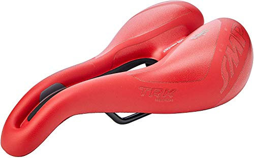 Sattel Selle SMP TRK Man rot, Herren, 280x160mm, 395g