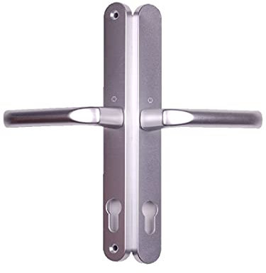 Hoppe Upvc Door Handle 92pz 240mm Screw Fix Centres with Springs