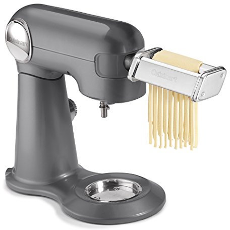 Cuisinart PRS-50 Pasta Roller & Cutter 5.5 Quart Stand Mixer, Stainless Steel