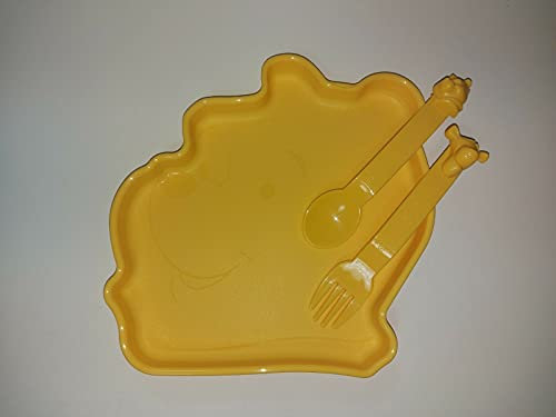 Tupperware Assiette avec couverts pour enfant