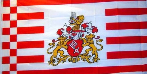 Flagge Bremen Stadtwappen