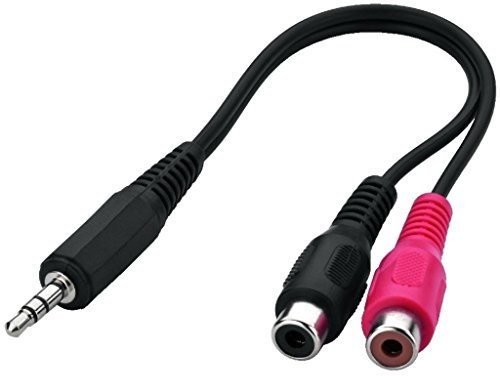 Monacor 62740 - Cable mini jack a RCA (adaptador, estéreo) (B001RGXFKI)