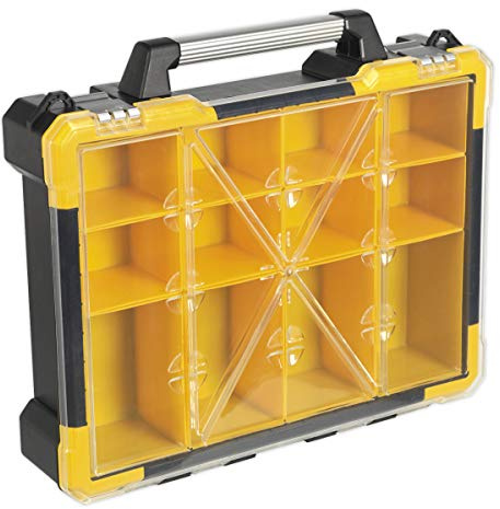 Sealey Parts Storage Cases with Removable Compartments 490mm - APAS12R
