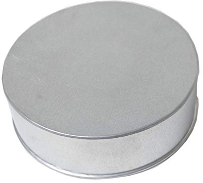 EUROTINS Single Round Birthday Wedding Anniversary Cake Tin Mould Pan 10