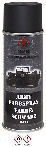 MFH Farbspray, Army, matt, 400 ml (Schwarz)