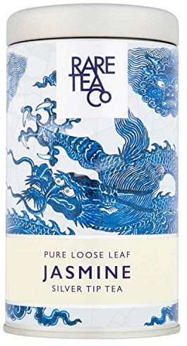 Rare Tea Company Jasmine Silver Tip Loose Leaf White Tea 25g Tin