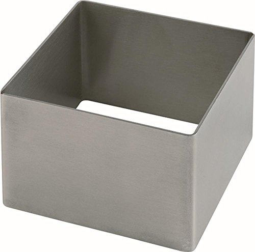 APS 98 Edelstahl Mousse Ring nahtlos, Ø 6 x 4.5 cm
