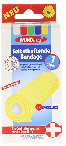Wundmed Selbsthaftende Bandage 4.5 m x 10 cm