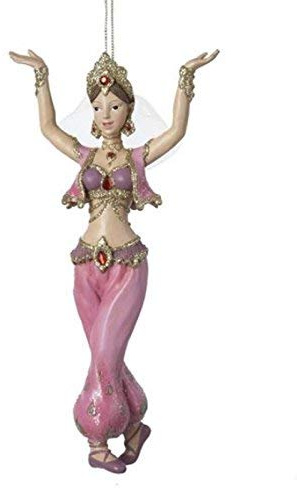 Kurt Adler Resin Arabian Dancer Ornament, New