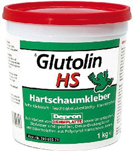 Colla per Polistirolo Glutolin Hs 8 Kg ideale per incollaggio Pannelli Depron
