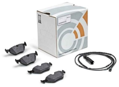 Original BMW Value Line Bremsbeläge Vorne + Tragen Sensor Set 5 6 Serie 34112339270