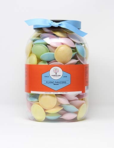 Mallow Tree Flying Saucers in a Sweet Shop Jar 220 g