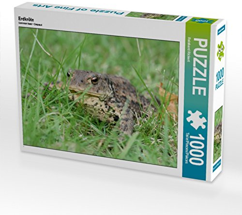 CALVENDO Puzzle Erdkröte | 1000 Teile Lege-Größe 64 x 48 cm Foto-Puzzle für glückliche Stunden
