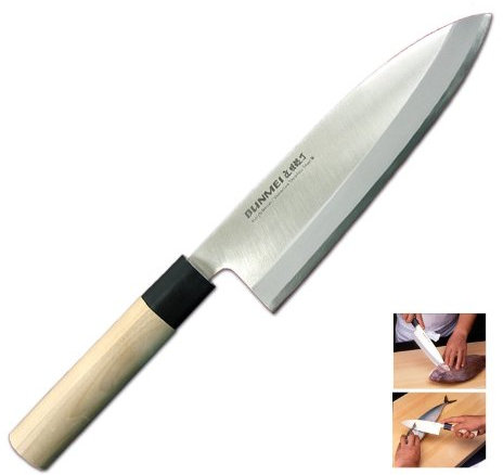 Cuchillo BUNMEI Deba, 225 mm