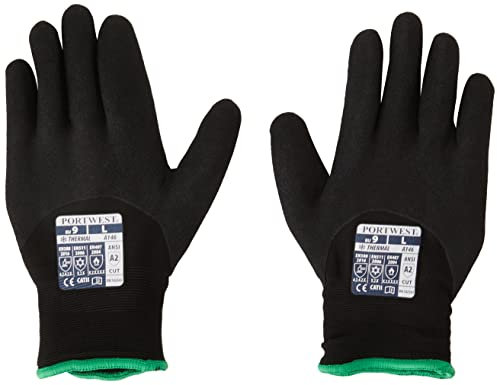 Portwest A146 Winterhandschuh, Arktis, L, Schwarz