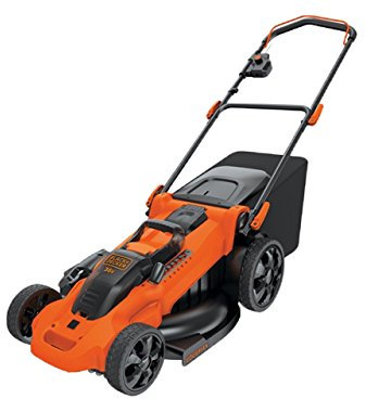 Black + Decker - tagliaerba con tecnologia Autosense, 36 V Lithium-Ion, 2 Ah con 2 batterie, 48 cm, CLMA4820L2-GB